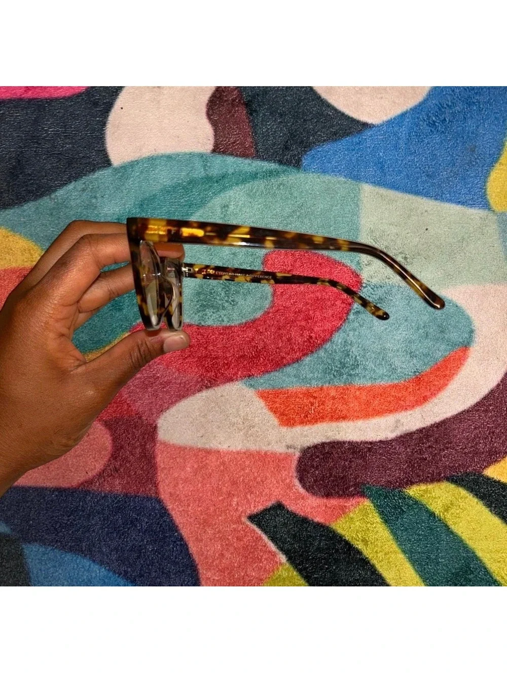 DIFF Eyewear Tortoise Cat Eye Sunglasses